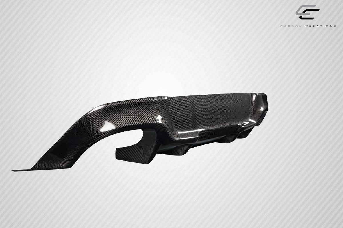 2010-2016 Hyundai Genesis Carbon Creations Twins Carbon Fiber Rear Lip