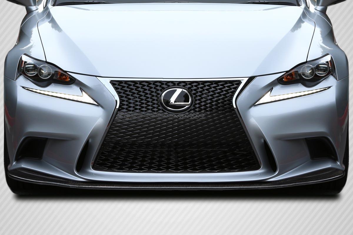 2014-2020 Lexus IS Carbon Creations Hyper Carbon Fiber Front Lip
