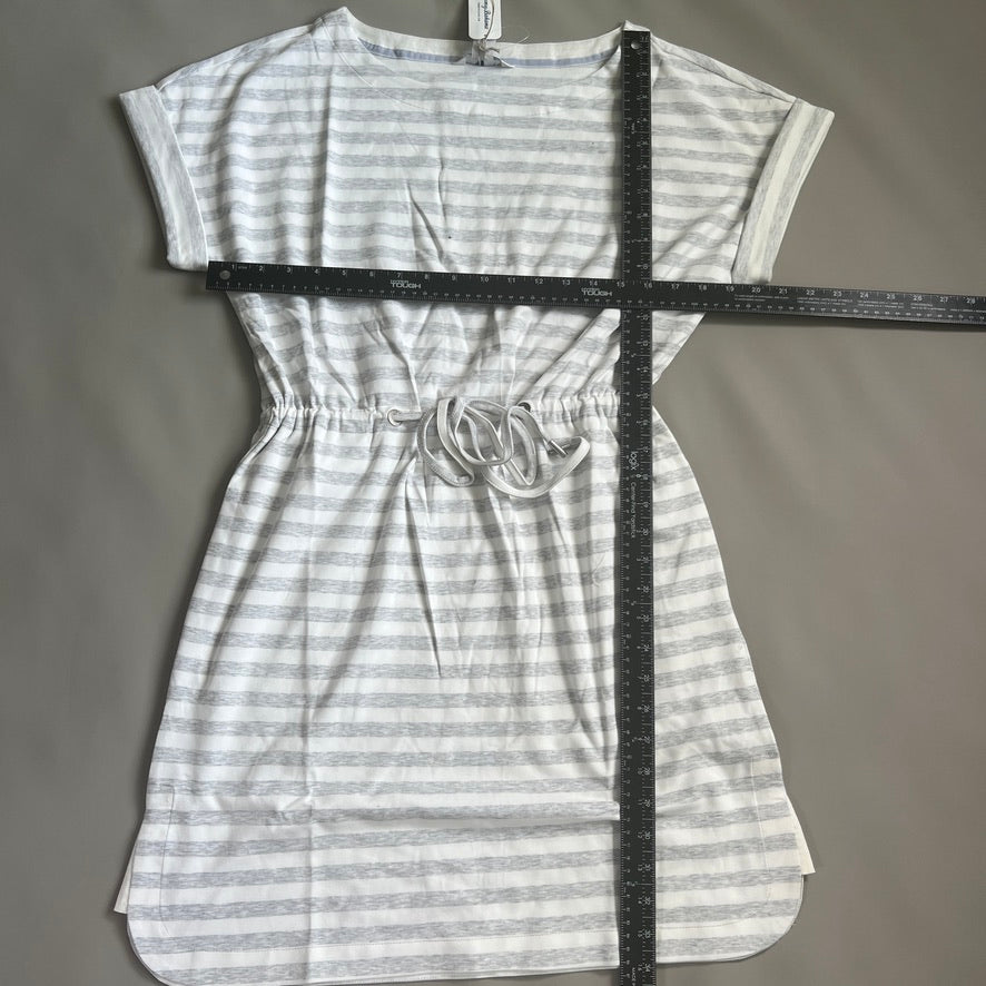 TOMMY BAHAMA Women's Short Sleeve Amira Stripe Short Dress Size S Grey (New)