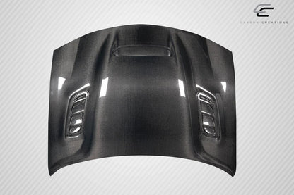 2006-2010 Dodge Charger Carbon Creations Hellcat Redeye Look Carbon Fiber Hood