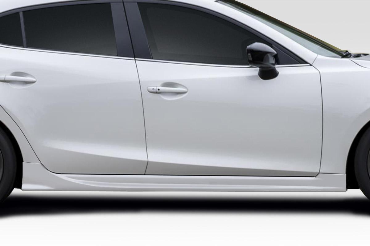 2014-2018 Mazda 3 Duraflex HP Wave Side Skirts