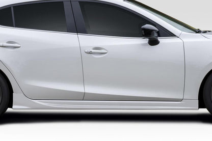 2014-2018 Mazda 3 Duraflex HP Wave Side Skirts
