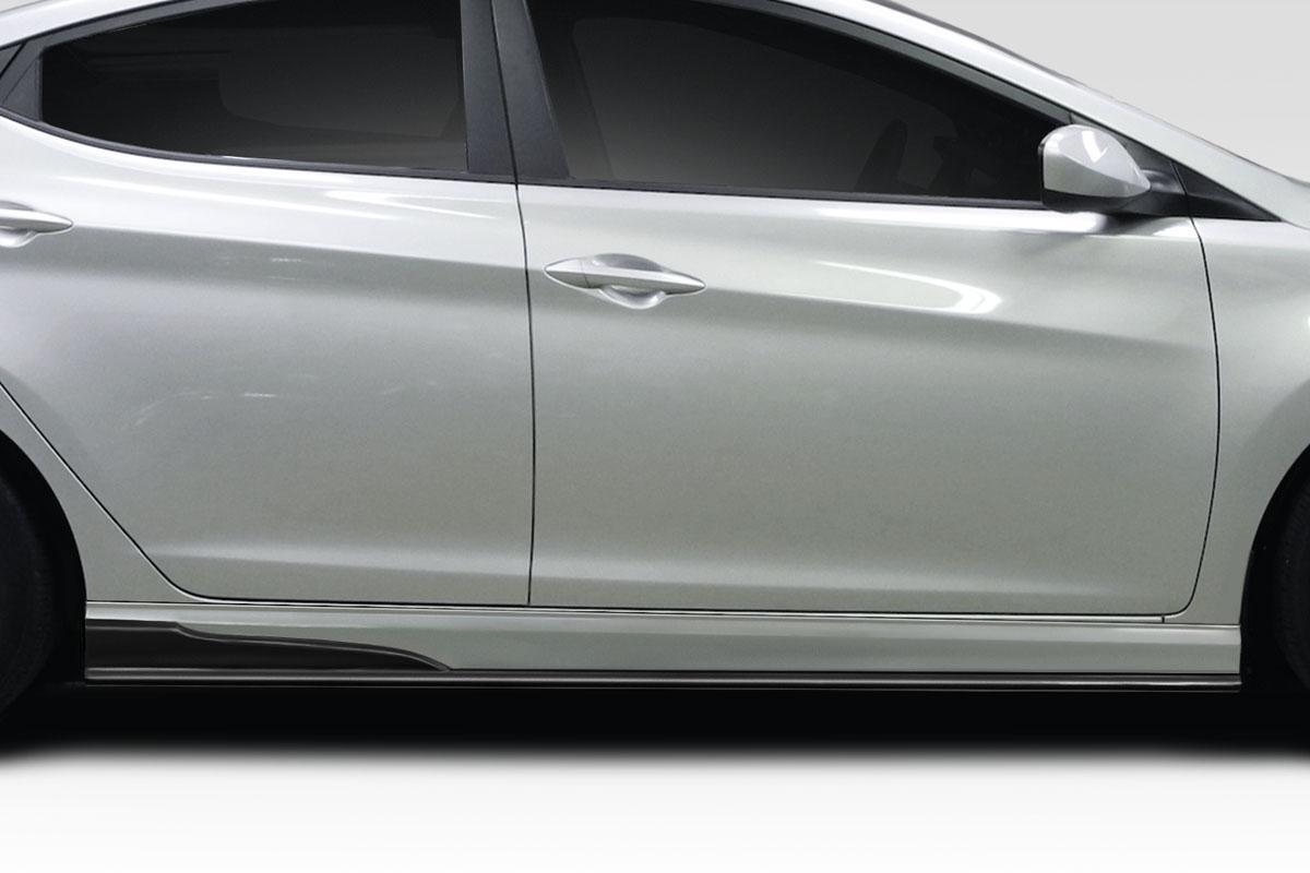 2011-2013 Hyundai Elantra Duraflex SQR Side Skirts