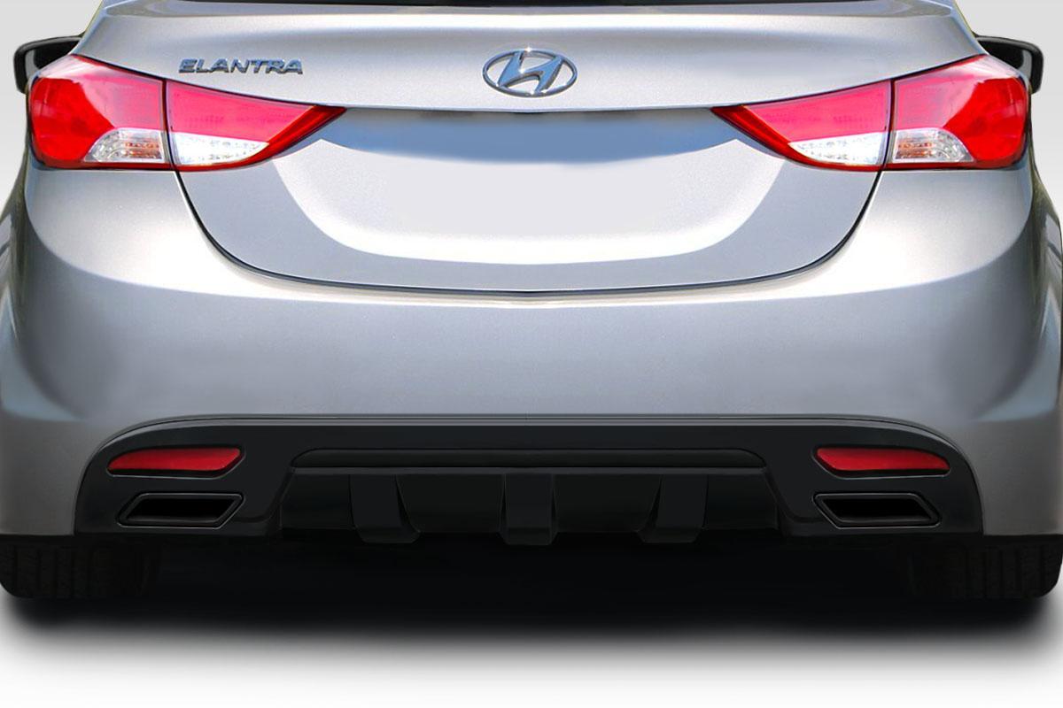 2011-2013 Hyundai Elantra Duraflex SQR Rear Lip