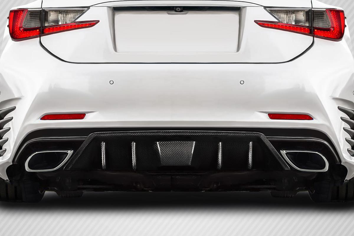 2015-2020 Lexus RC-F Carbon Creations Downforce Aero Carbon Fiber Rear Lip