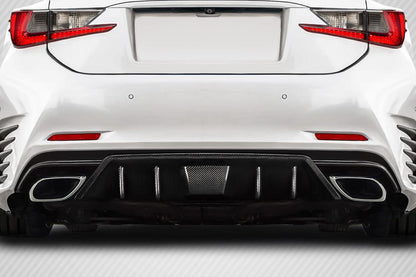 2015-2020 Lexus RC-F Carbon Creations Downforce Aero Carbon Fiber Rear Lip
