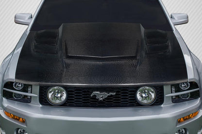 2005-2009 Ford Mustang Carbon Creations Interceptor Carbon Fiber Hood