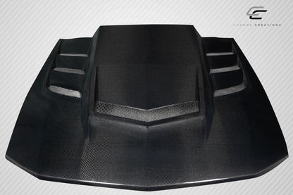 2005-2009 Ford Mustang Carbon Creations Interceptor Carbon Fiber Hood