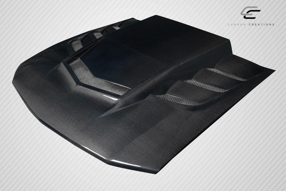 2005-2009 Ford Mustang Carbon Creations Interceptor Carbon Fiber Hood