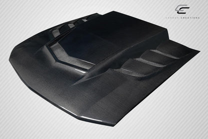 2005-2009 Ford Mustang Carbon Creations Interceptor Carbon Fiber Hood