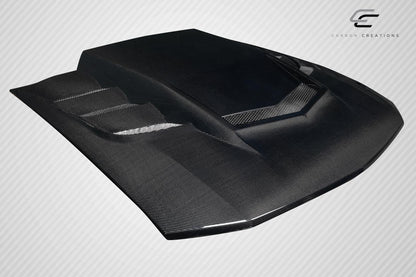 2005-2009 Ford Mustang Carbon Creations Interceptor Carbon Fiber Hood