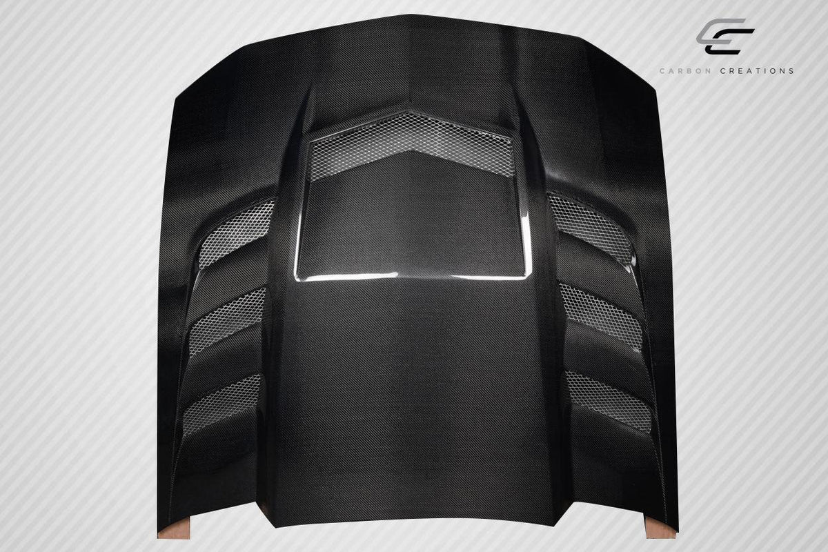 2005-2009 Ford Mustang Carbon Creations Interceptor Carbon Fiber Hood