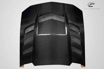 2005-2009 Ford Mustang Carbon Creations Interceptor Carbon Fiber Hood