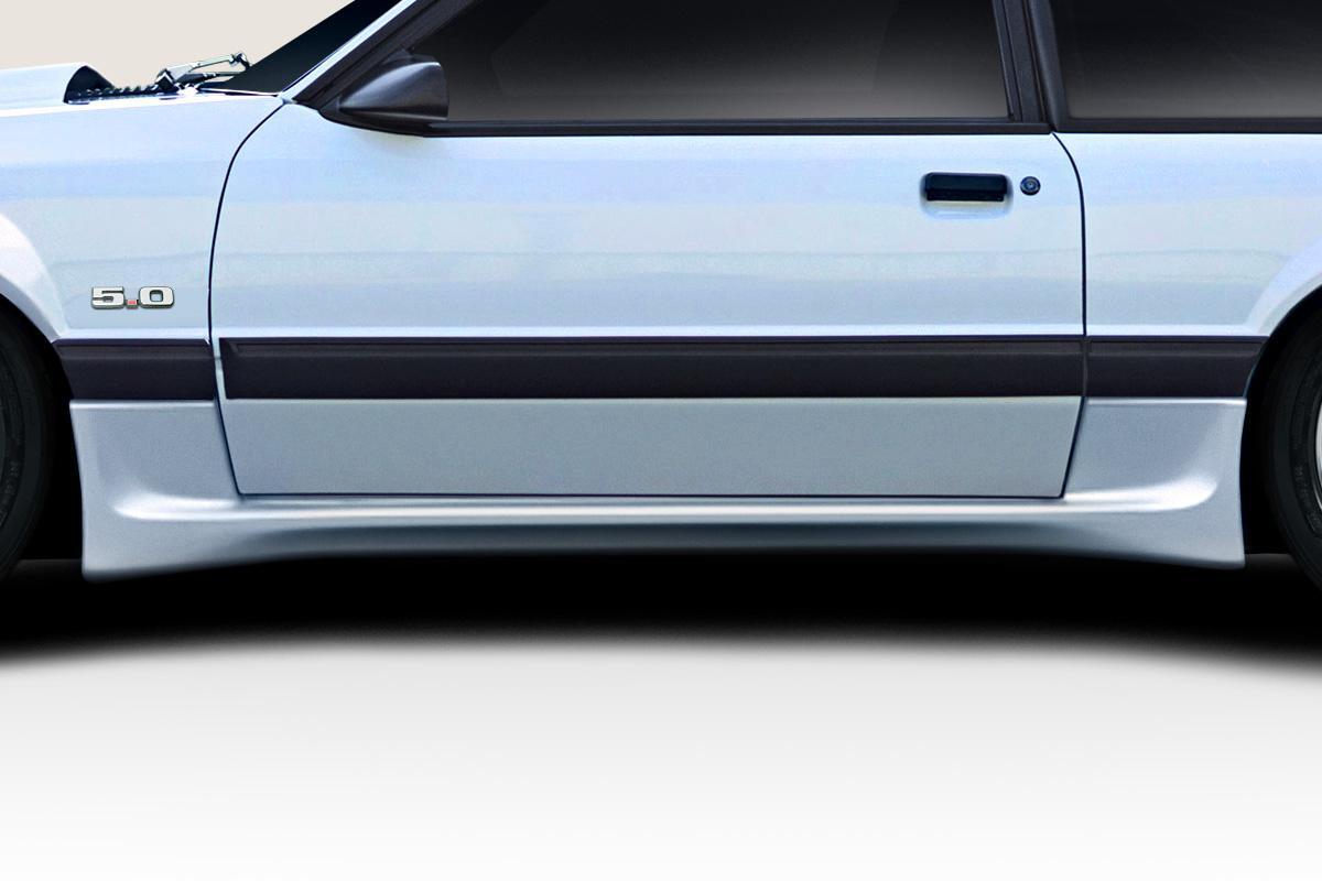1979-1993 Ford Mustang Duraflex Apex Aero Side Skirts