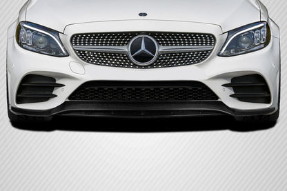 2015-2018 Mercedes C Class Carbon Creations Autohaus Carbon Fiber Front Lip