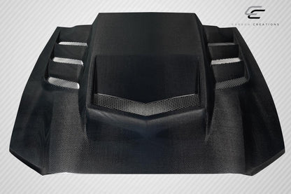 2013-2014 Ford Mustang Carbon Creations Interceptor Carbon Fiber Hood