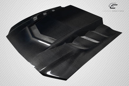 2013-2014 Ford Mustang Carbon Creations Interceptor Carbon Fiber Hood