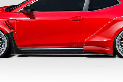 2019-2023 Hyundai Veloster Duraflex Aerotune Side Skirts