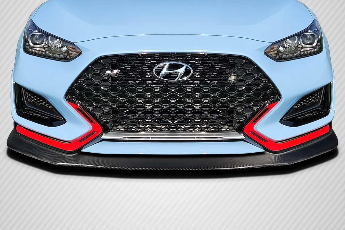 2019-2022 Hyundai Veloster Carbon Creations Aerotune Carbon Fiber Front Lip