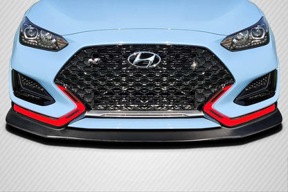 2019-2022 Hyundai Veloster Carbon Creations Aerotune Carbon Fiber Front Lip