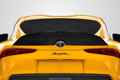 2019-2023 Toyota Supra Carbon Creations Attack Aero Carbon Fiber Rear Wing