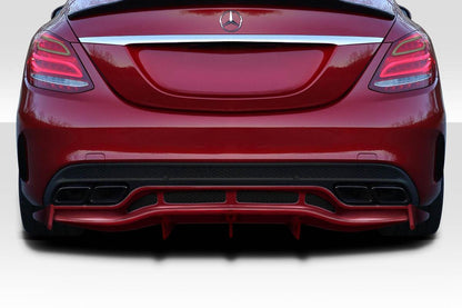 2015-2021 Mercedes C Class Duraflex Weaver Rear Lip