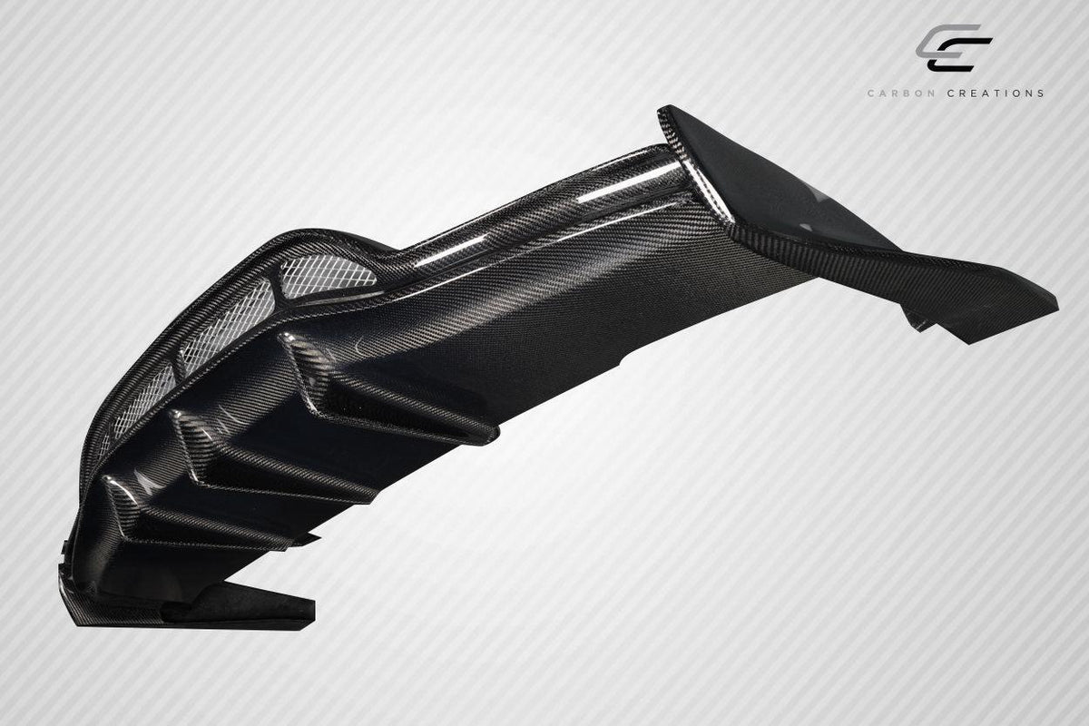 2015-2020 Mercedes C Class Carbon Creations Weaver Carbon Fiber Rear Lip