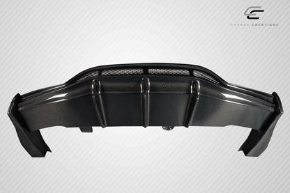 2015-2020 Mercedes C Class Carbon Creations Weaver Carbon Fiber Rear Lip