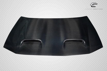 2006-2010 Dodge Charger Carbon Creations Hellcat v2 Carbon Fiber Hood