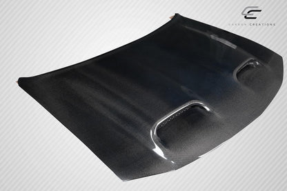 2006-2010 Dodge Charger Carbon Creations Hellcat v2 Carbon Fiber Hood