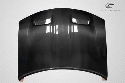 2006-2010 Dodge Charger Carbon Creations Hellcat v2 Carbon Fiber Hood