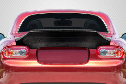 2006-2015 Mazda Miata Carbon Creations High Kick Carbon Fiber Rear Wing