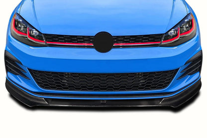 2015-2021 Volkswagen Golf Carbon Creations Circuit Carbon Fiber Front Lip