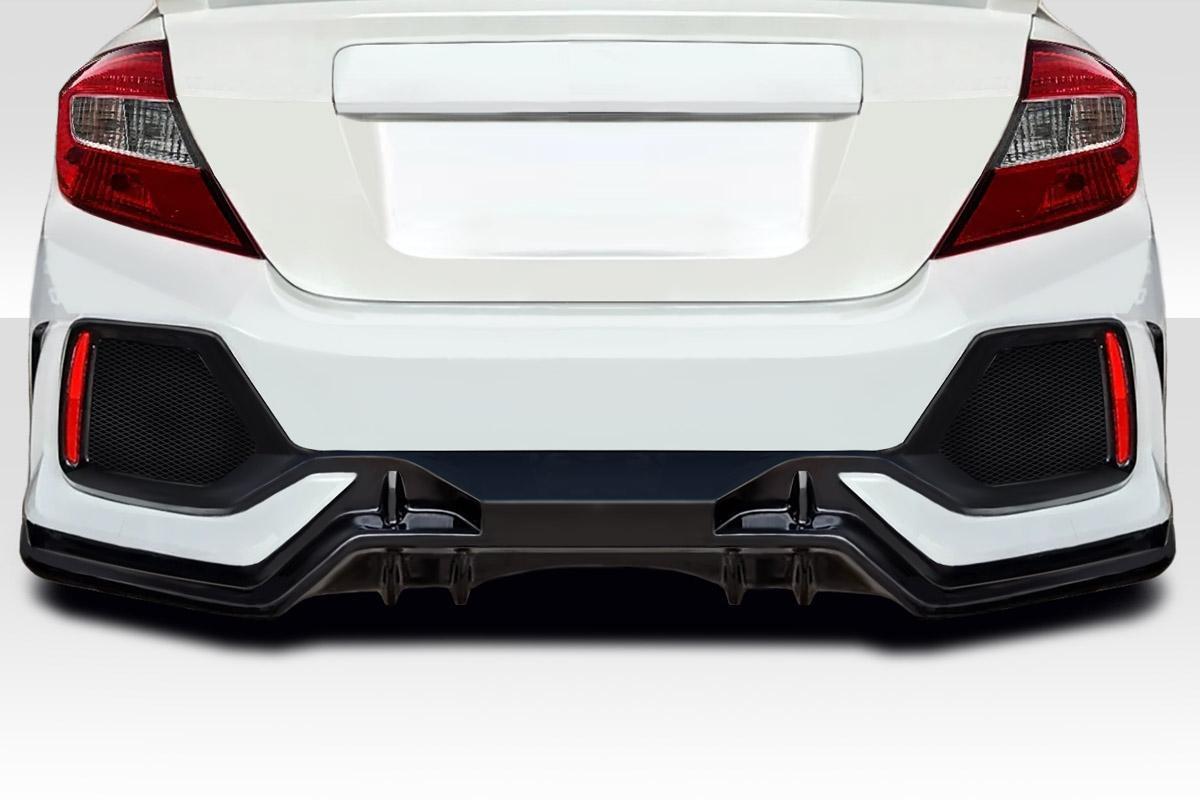 2012-2015 Honda Civic Duraflex FK8 Style Rear Bumper