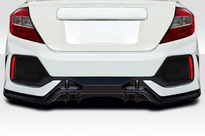 2012-2015 Honda Civic Duraflex FK8 Style Rear Bumper
