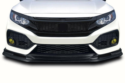 2017-2021 Honda Civic Carbon Creations Parvin Carbon Fiber Front Lip