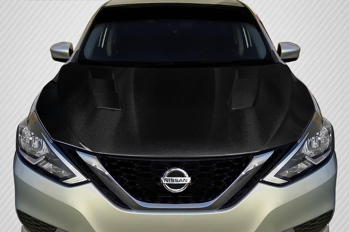 2017-2019 Nissan Sentra Carbon Creations JS Carbon Fiber Hood