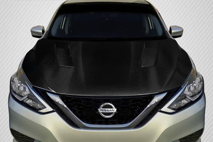 2017-2019 Nissan Sentra Carbon Creations JS Carbon Fiber Hood