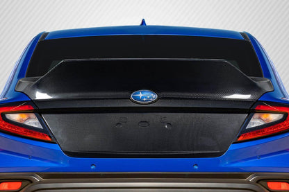 2022-2024 Subaru WRX Carbon Creations Duckbill Carbon Fiber Trunk