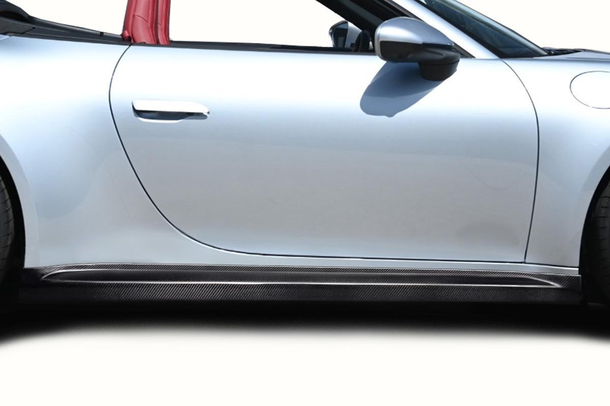 2020-2023 Porsche 911 Carbon Creations Taveran Carbon Fiber Side Skirts