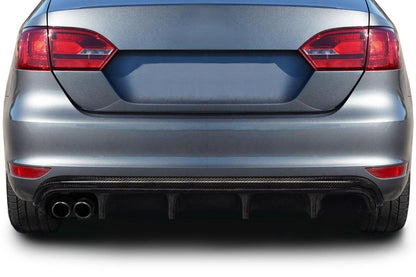 2011-2014 Volkswagen Jetta Carbon Creations Circuit Carbon Fiber Rear Lip