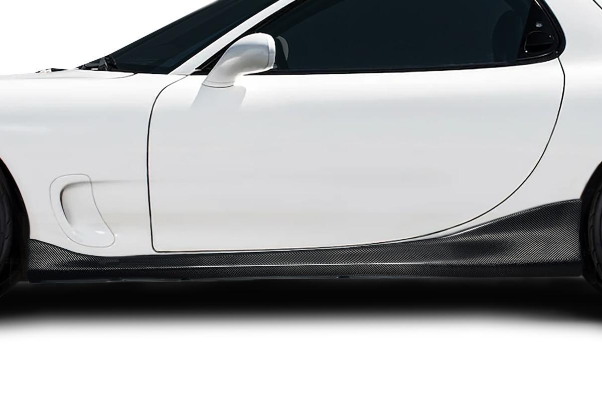 1993-1997 Mazda RX7 Carbon Creations 99 Spec Look Carbon Fiber Side Skirts