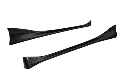1993-1997 Mazda RX7 Carbon Creations 99 Spec Look Carbon Fiber Side Skirts