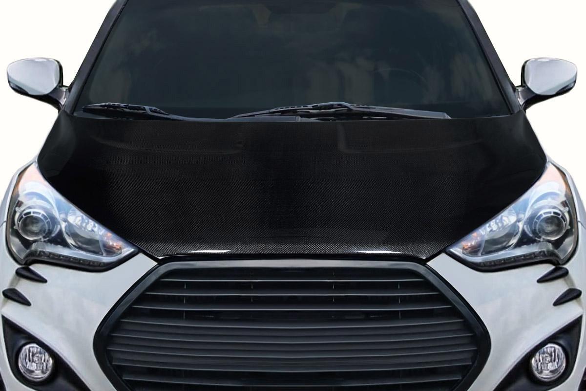 2012-2017 Hyundai Veloster Carbon Creations OEM Look Carbon Fiber Hood