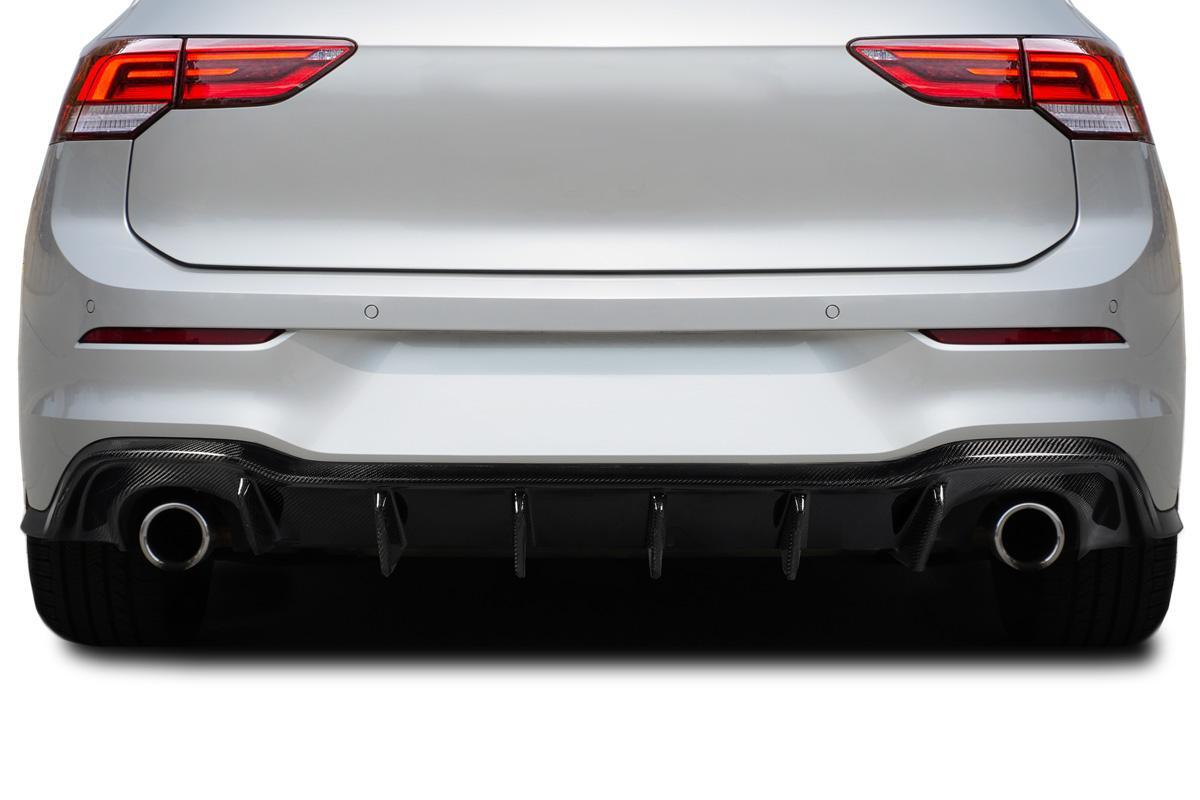 2022-2024 Volkswagen Golf Carbon Creations Zamba Carbon Fiber Rear Lip