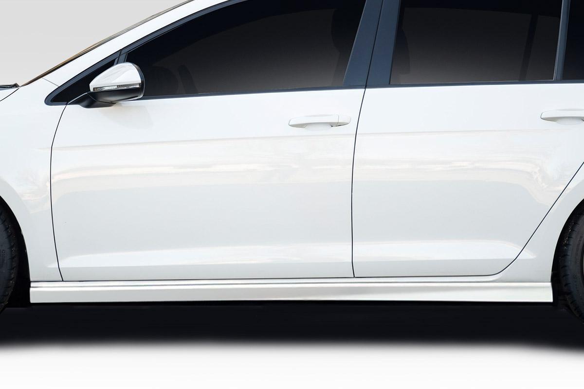 2015-2021 Volkswagen Golf Duraflex Silk Side Skirts