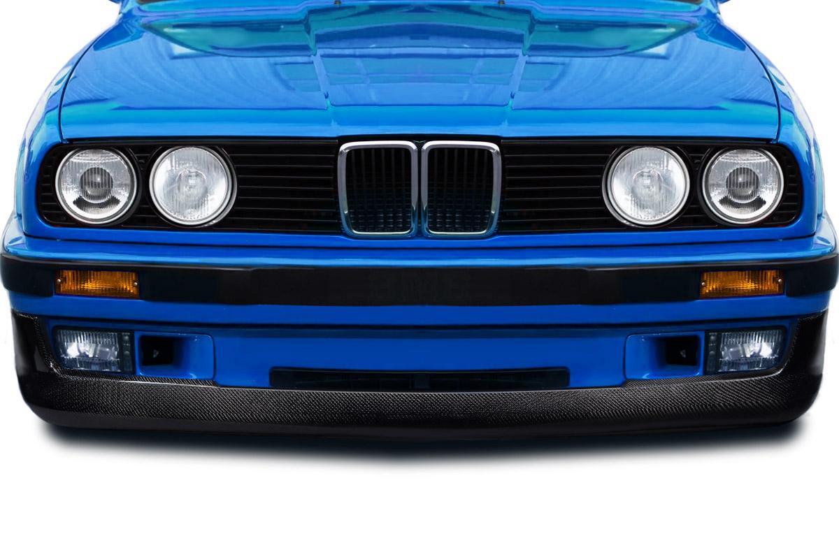 1988-1991 BMW 3 Series Carbon Creations Supreme Carbon Fiber Front Lip