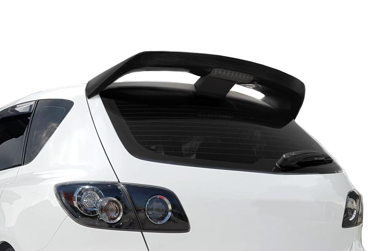 2004-2009 Mazda 3 Carbon Creations OEM+ Carbon Fiber Rear Wing