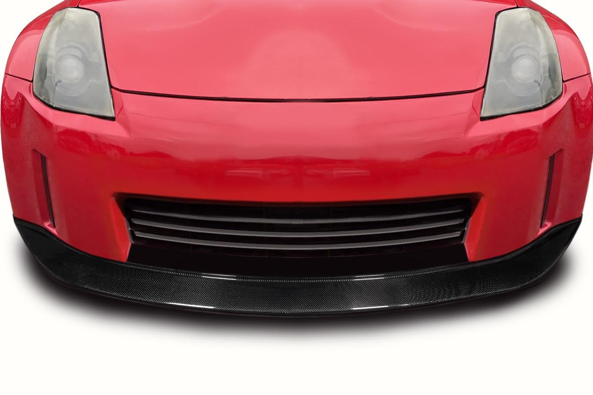 2003-2008 Nissan 350Z Carbon Creations Lexer Carbon Fiber Front Lip