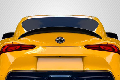 2019-2024 Toyota Supra Carbon Creations Rabbit Carbon Fiber Rear Wing